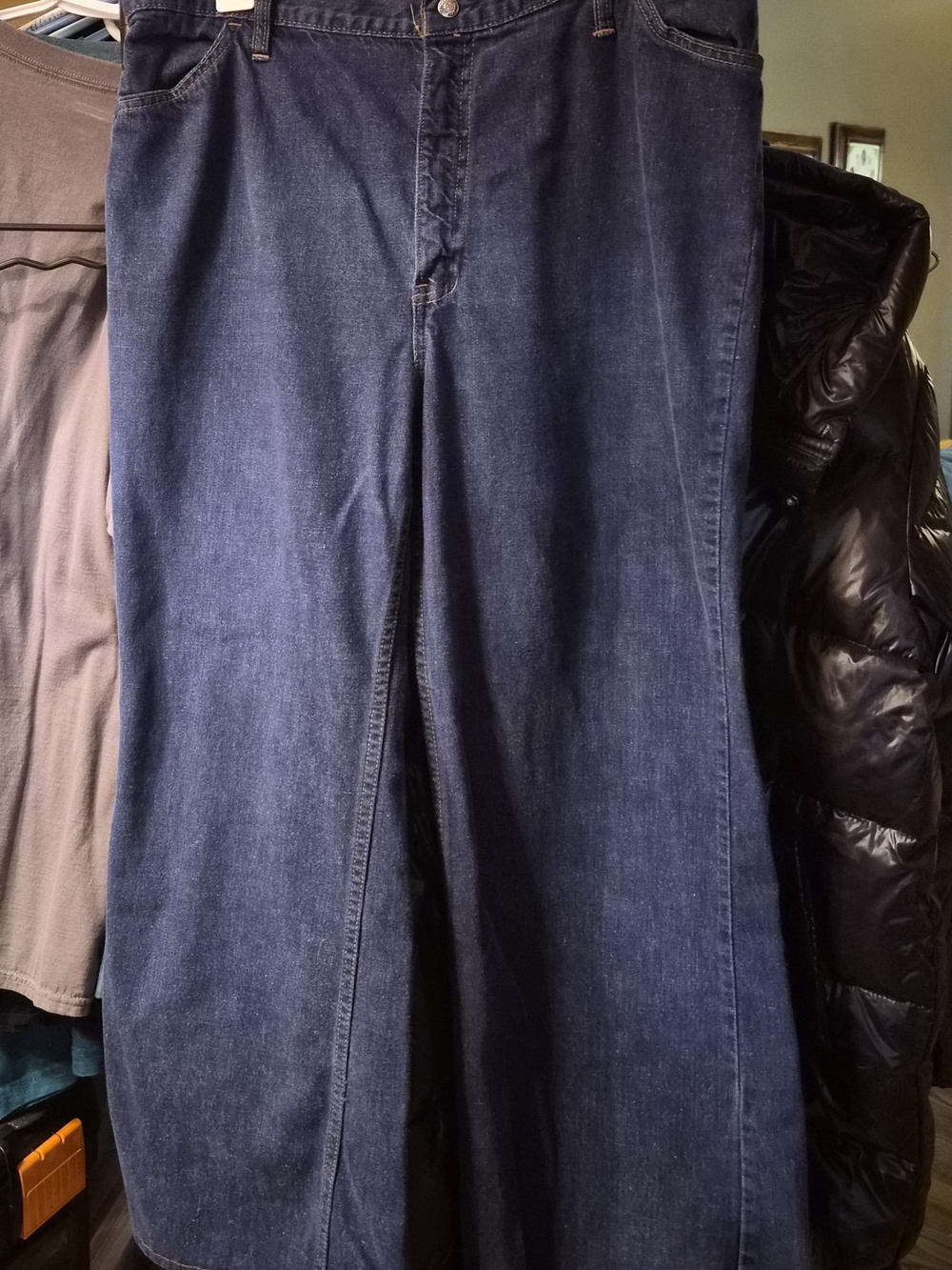 Levi's for Me Brand Women's Wide-leg 34x28 Blue Jeans